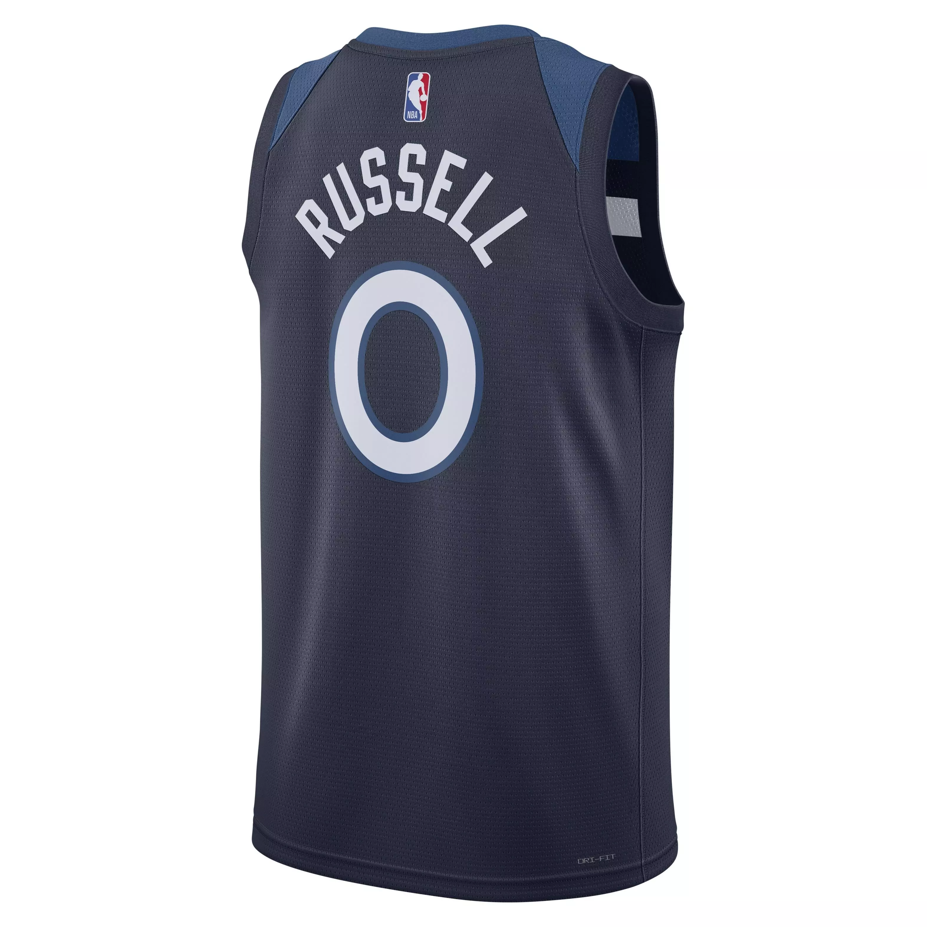 Nike Men's​ Minnesota Timberwolves​ Dri-FIT ​NBA Swingman Icon 22 Road  Jersey-Navy/Russell